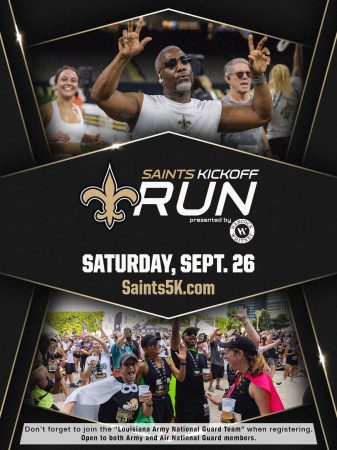 saints 2026 kick off run